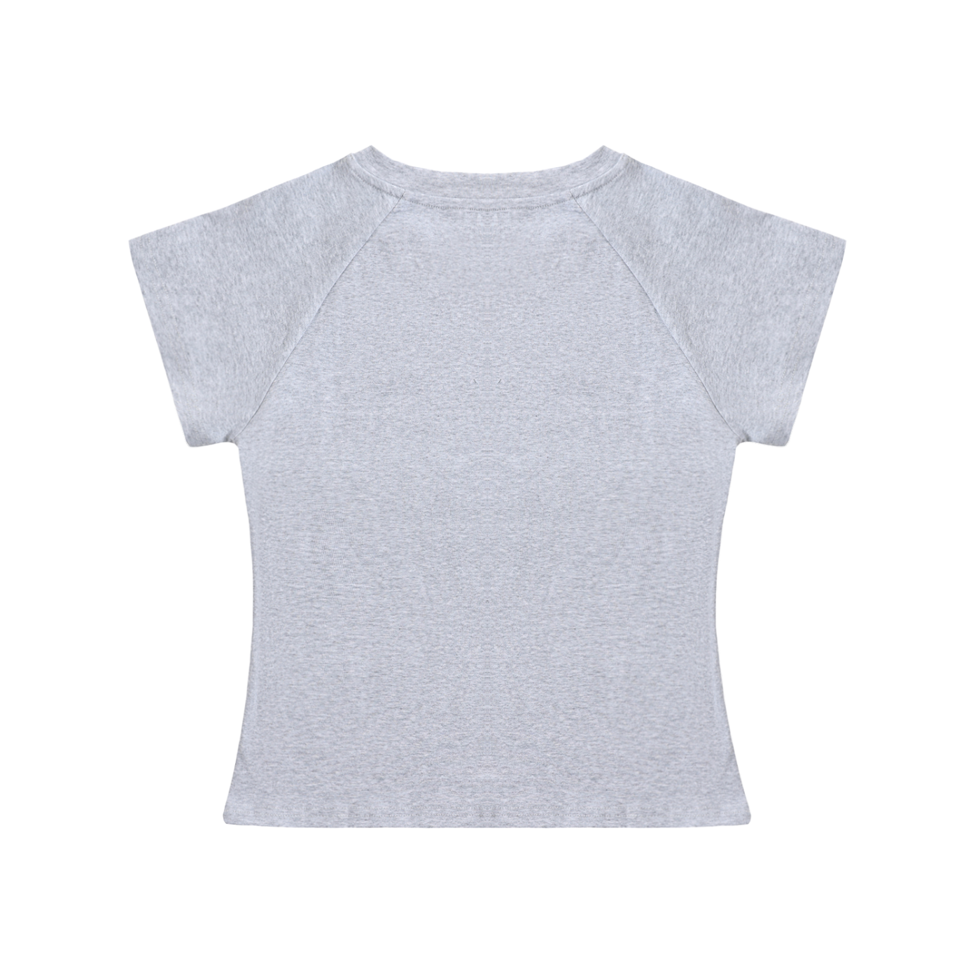 28 Solid Color Raglan Sleeve Bodycon Top