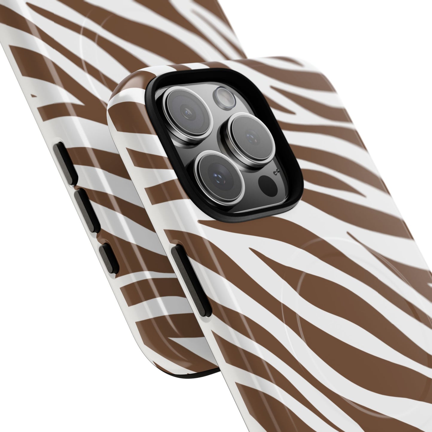 Zebra Pattern Tough Magnetic Case