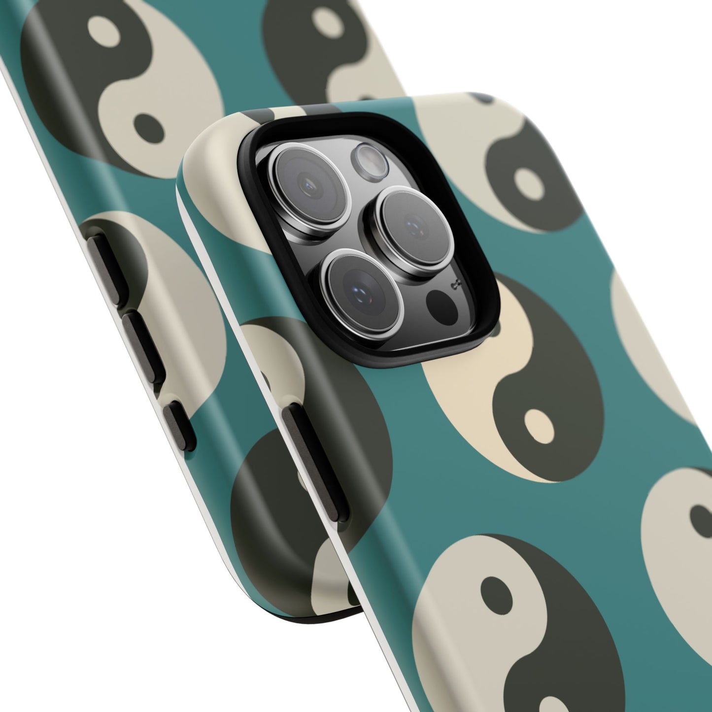 Blue Yin Yang Tough Phone Case