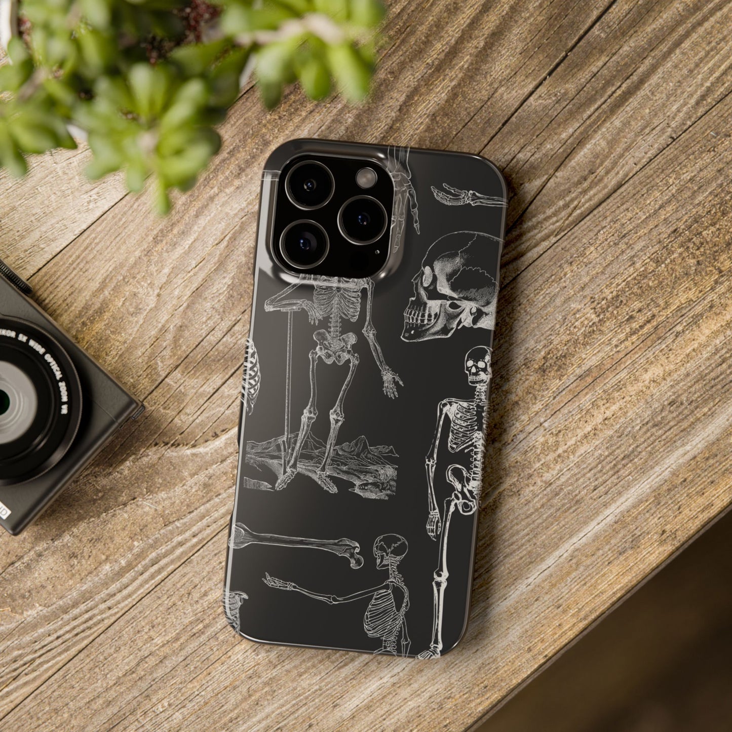 Skeleton Slim Phone Case