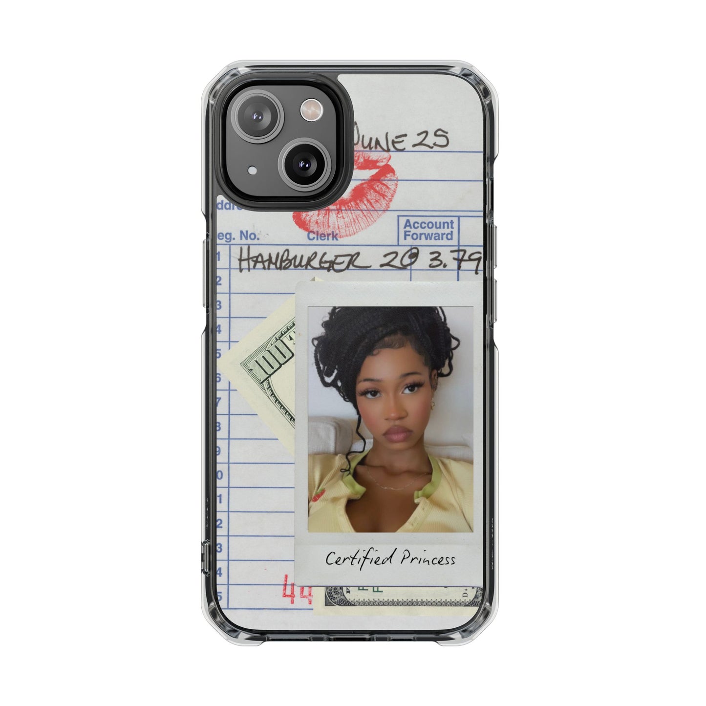 Custom Polaroid Clear Magnetic Impact Case
