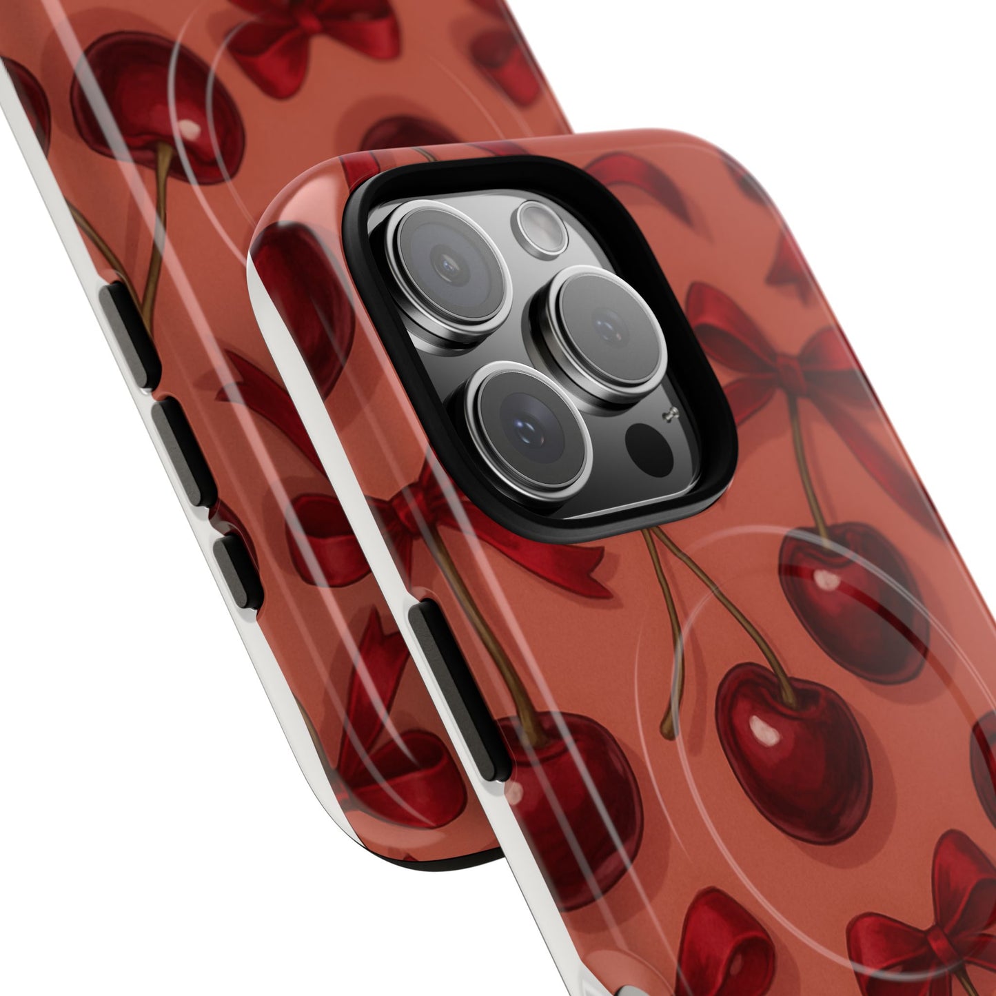 Cherries and Bows Tough Magnetic Case