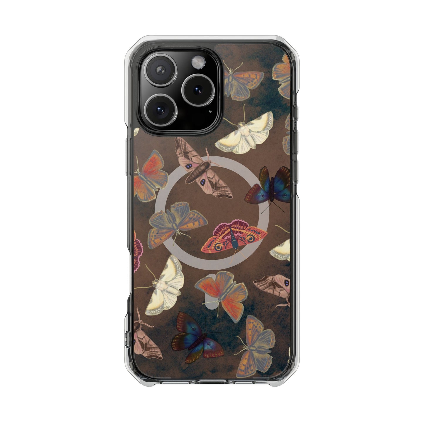 Butterfly Tough Clear Magnetic Case