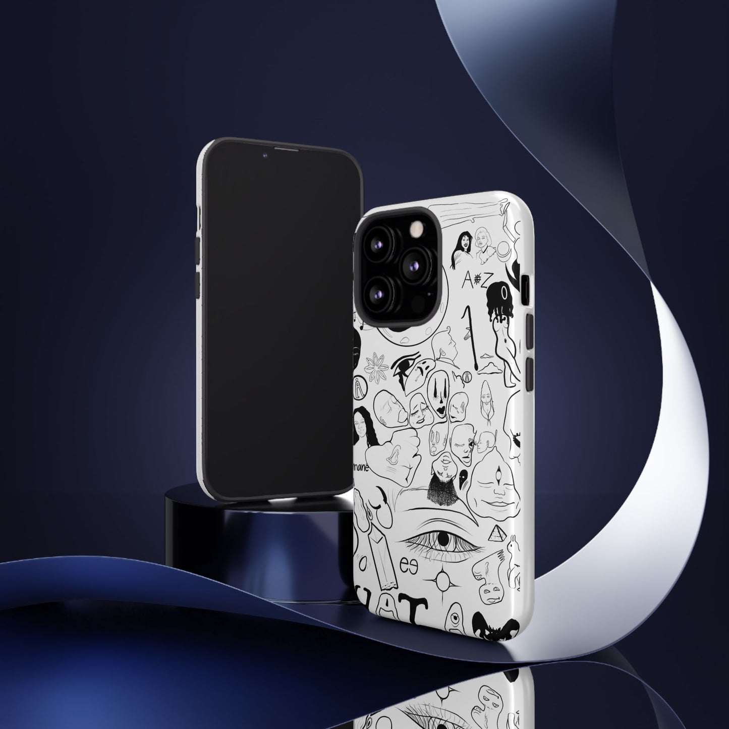 Artistic Tough Phone Case