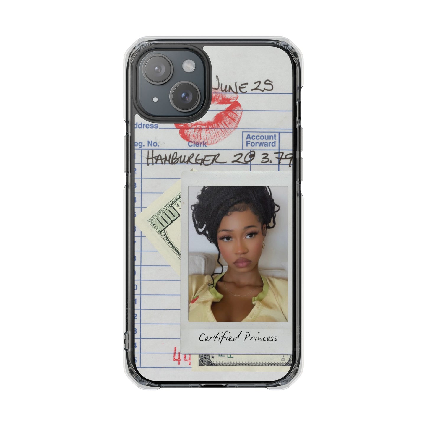 Custom Polaroid Clear Magnetic Impact Case