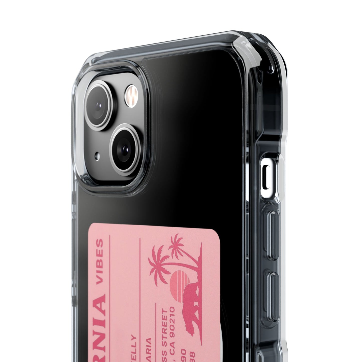 California Vibes Clear Magnetic Impact Case
