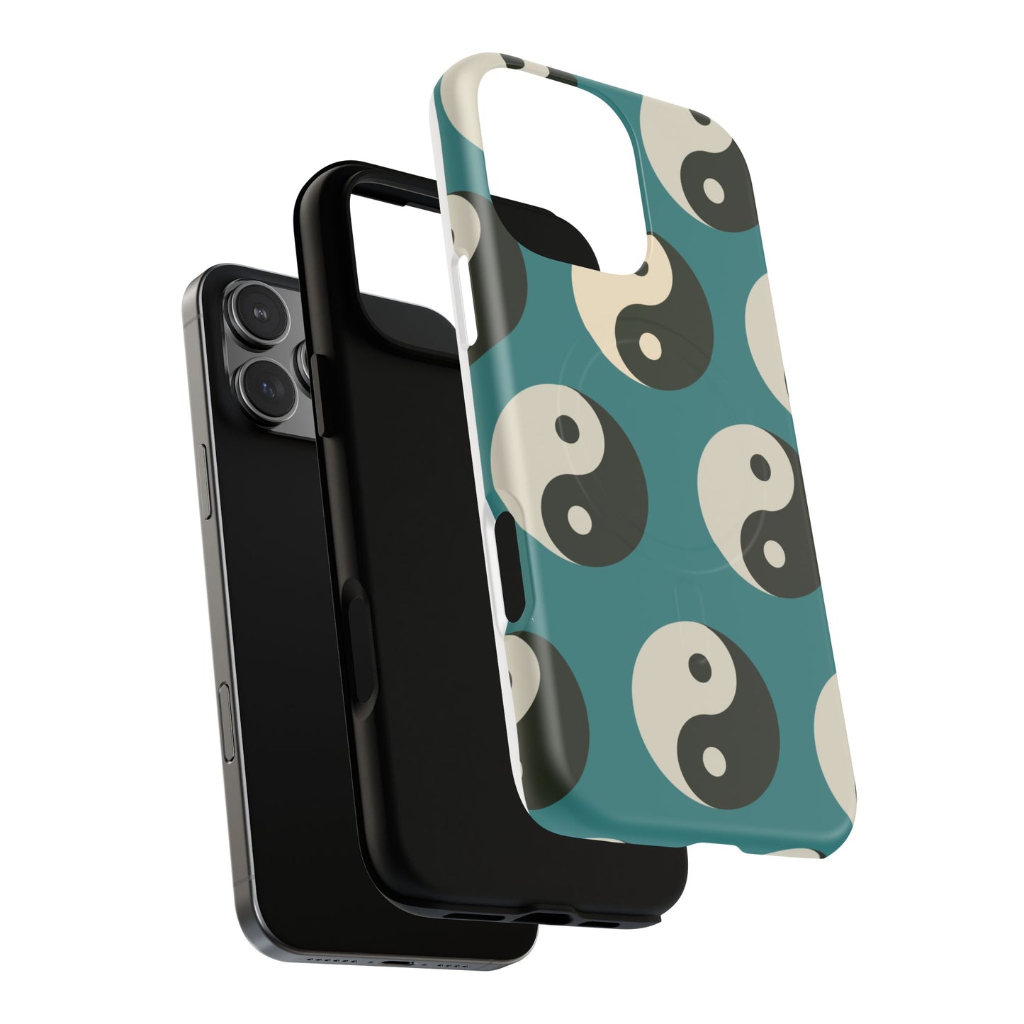 Blue Yin Yang Tough Magnetic Case