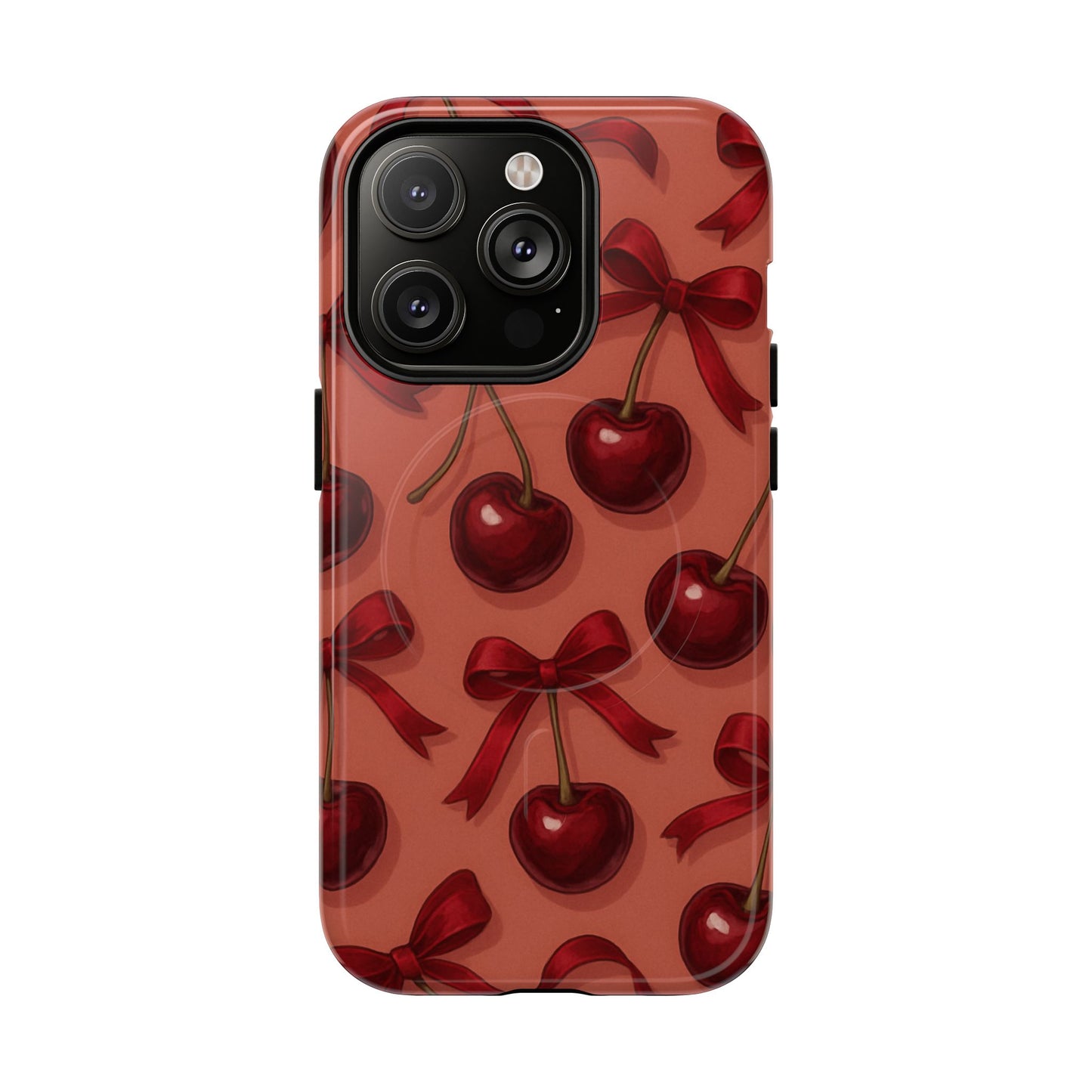 Cherries and Bows Tough Magnetic Case