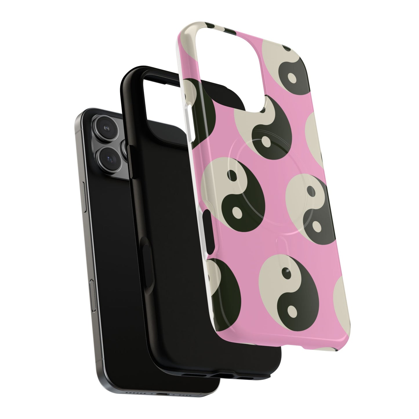 Pink Yin Yang Tough Magnetic Case