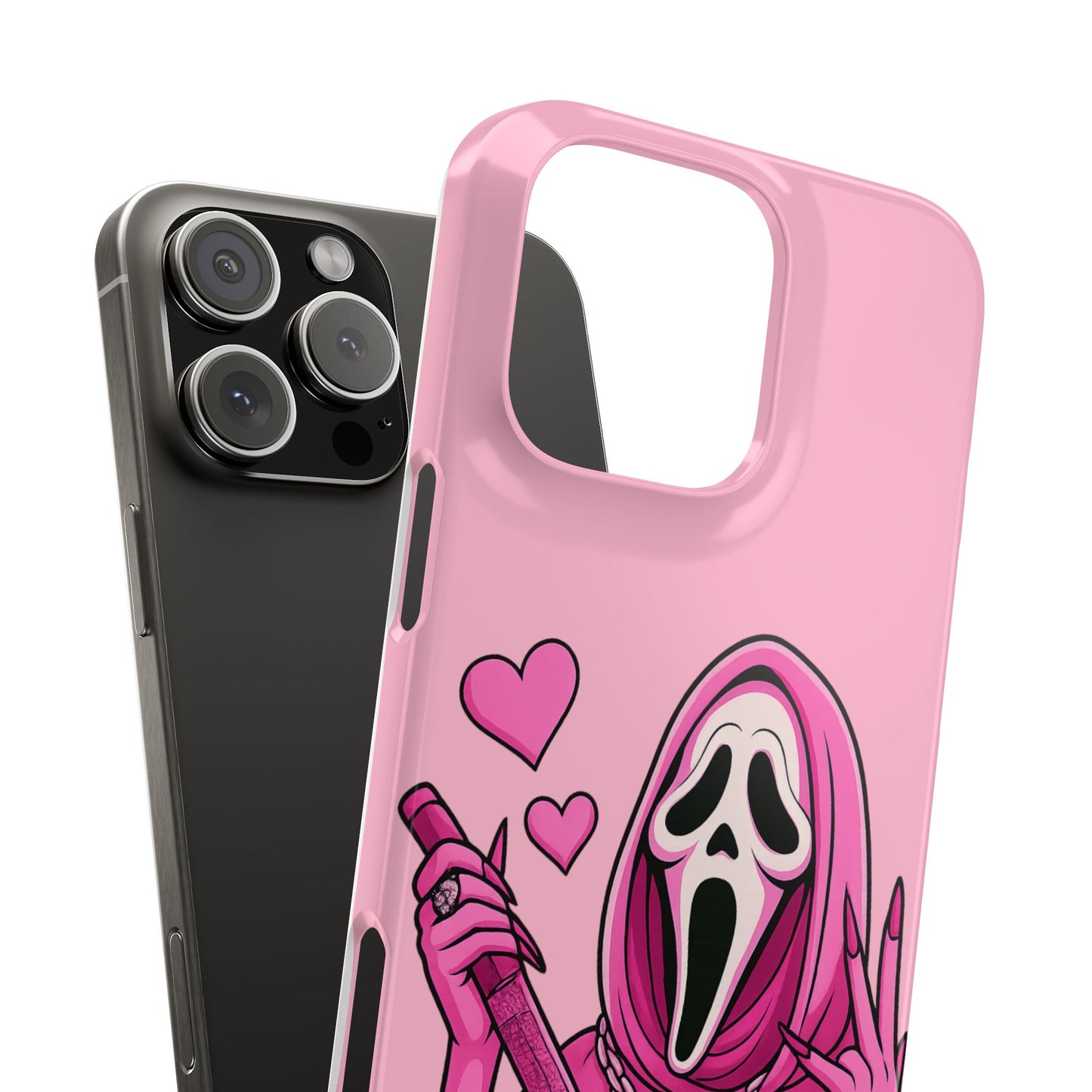Pink Ghost Slim Case