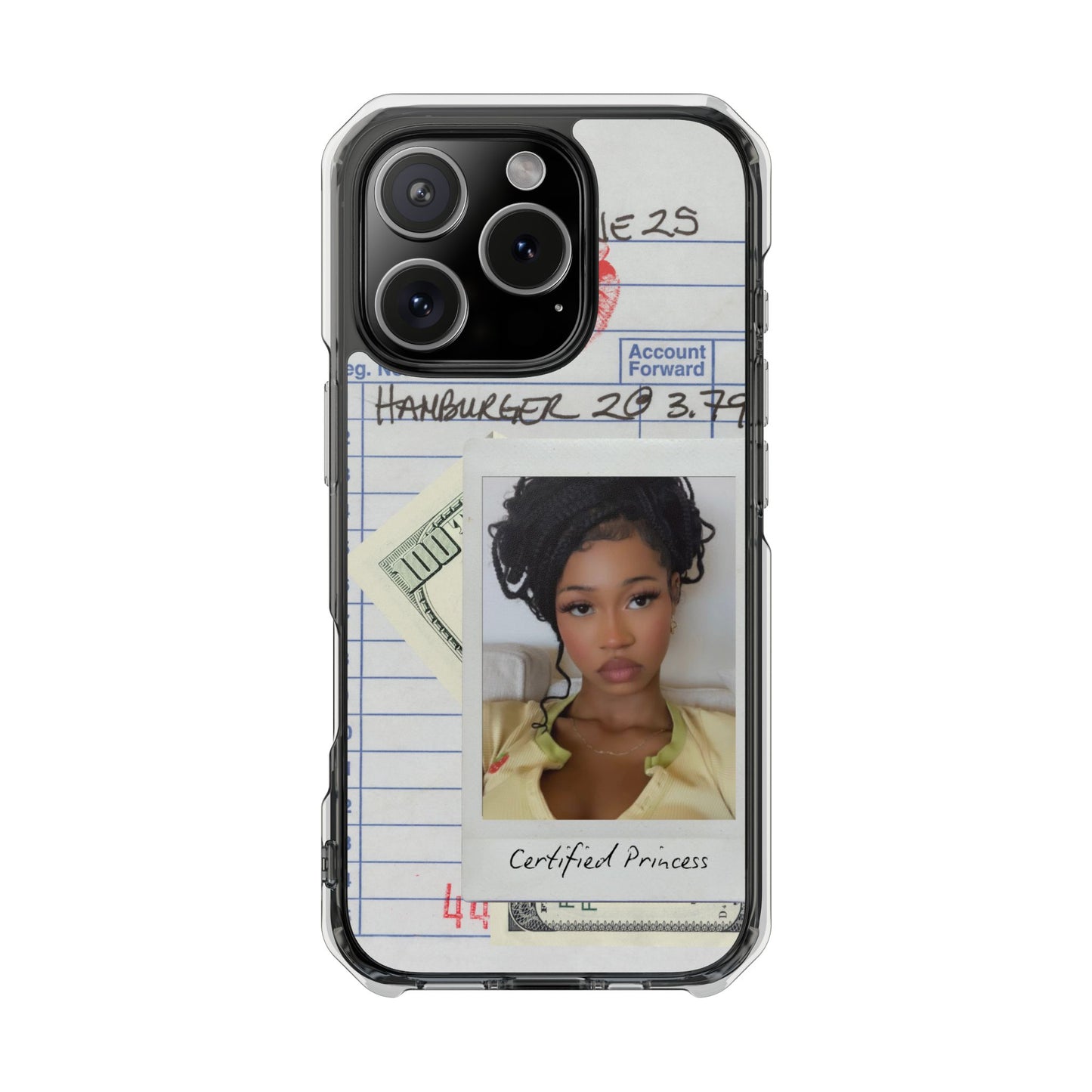 Custom Polaroid Clear Magnetic Impact Case