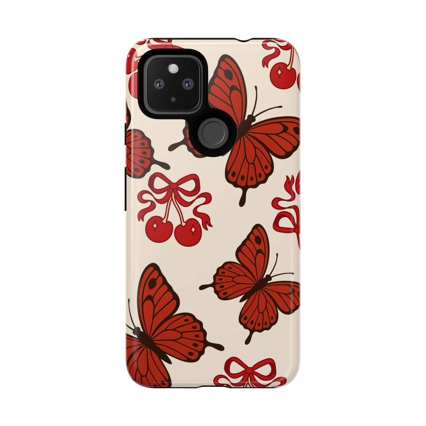 Butterfly Cherry Tough Phone Case