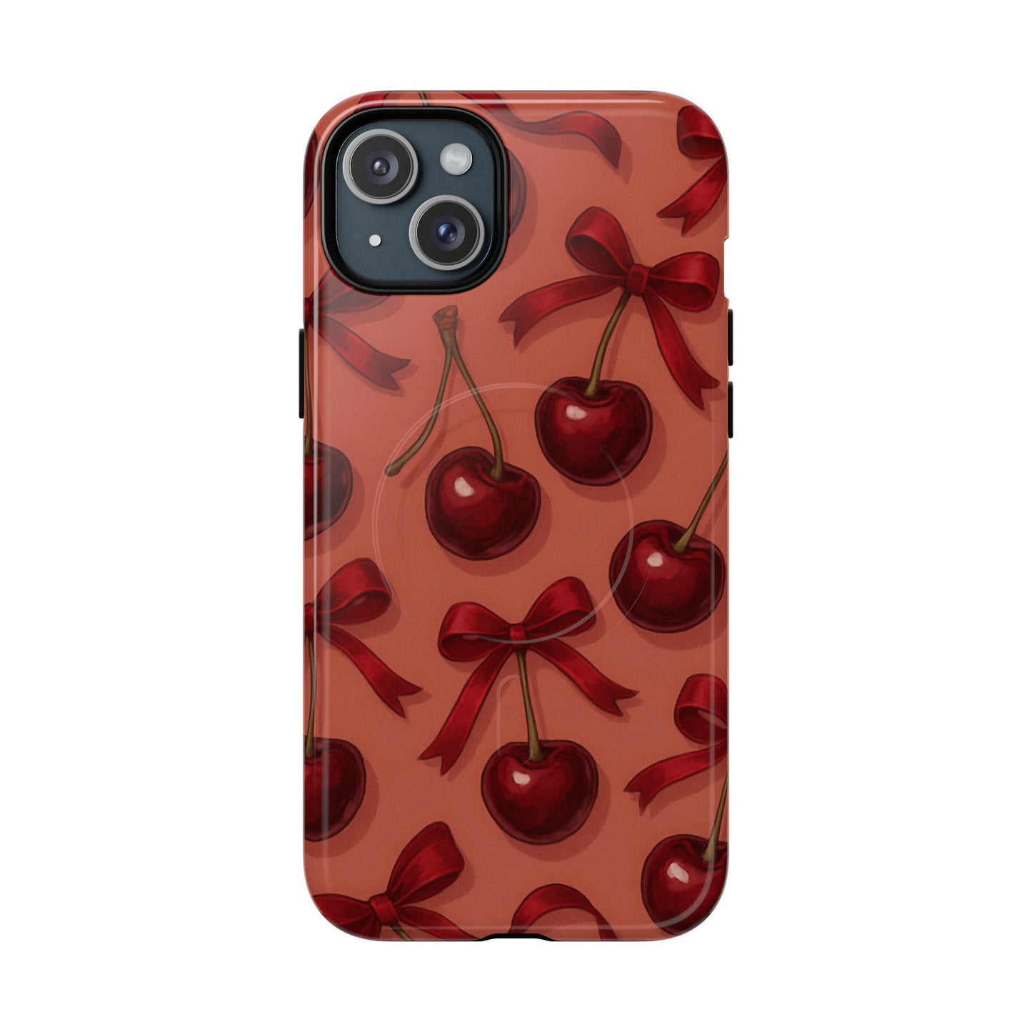 Cherries and Bows Tough Magnetic Case