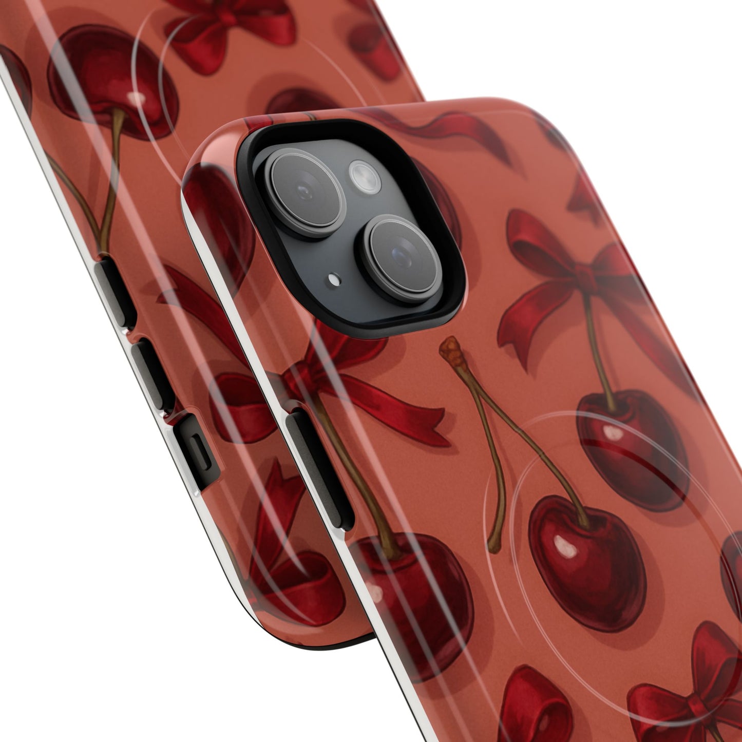 Cherries and Bows Tough Magnetic Case
