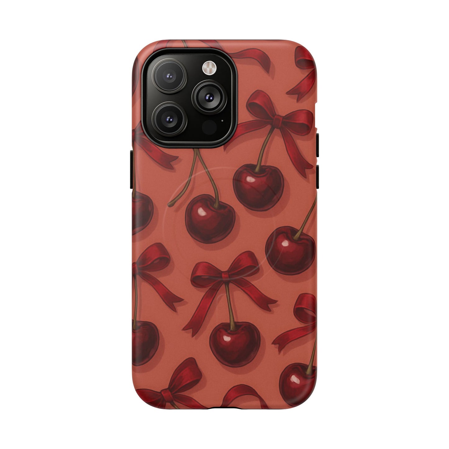 Cherries and Bows Tough Magnetic Case