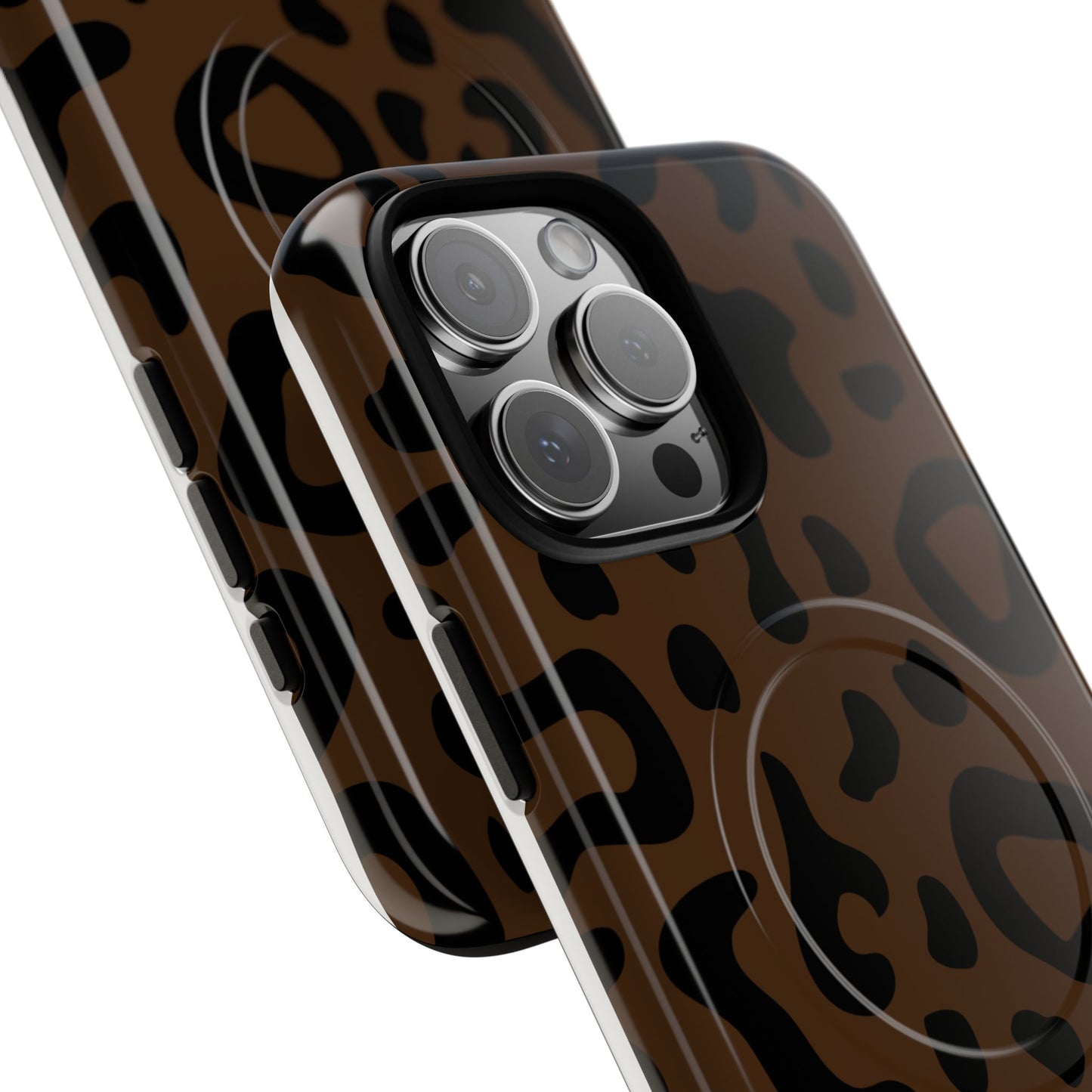 Leopard Print Tough Magnetic Case