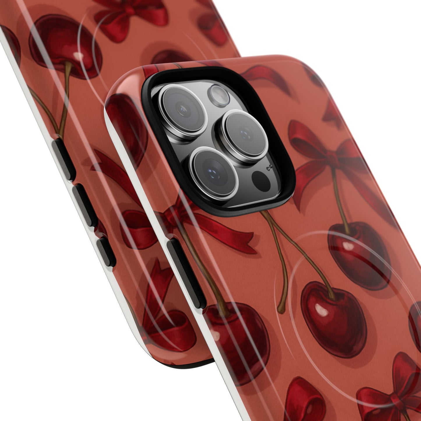 Cherries and Bows Tough Magnetic Case