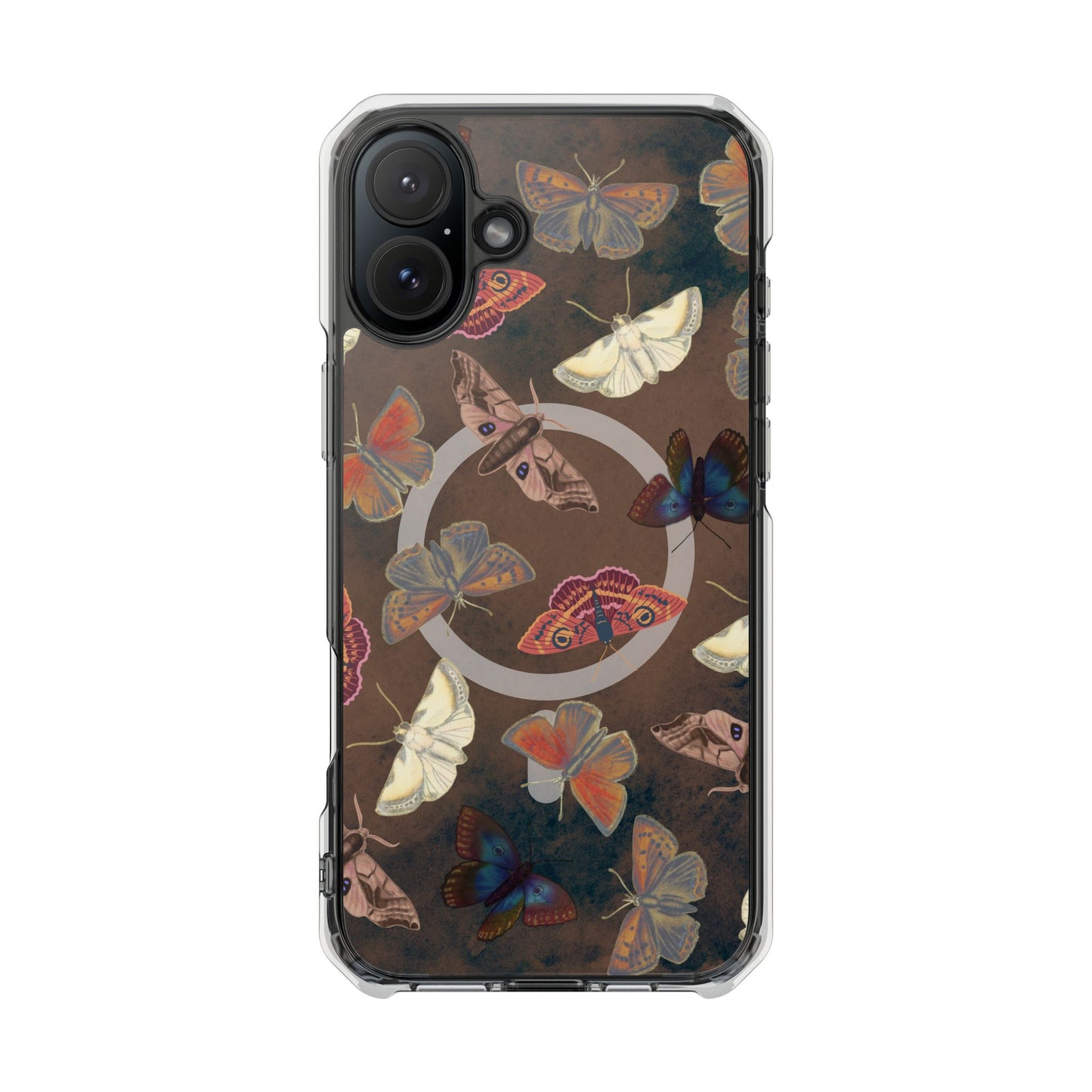 Butterfly Tough Clear Magnetic Case