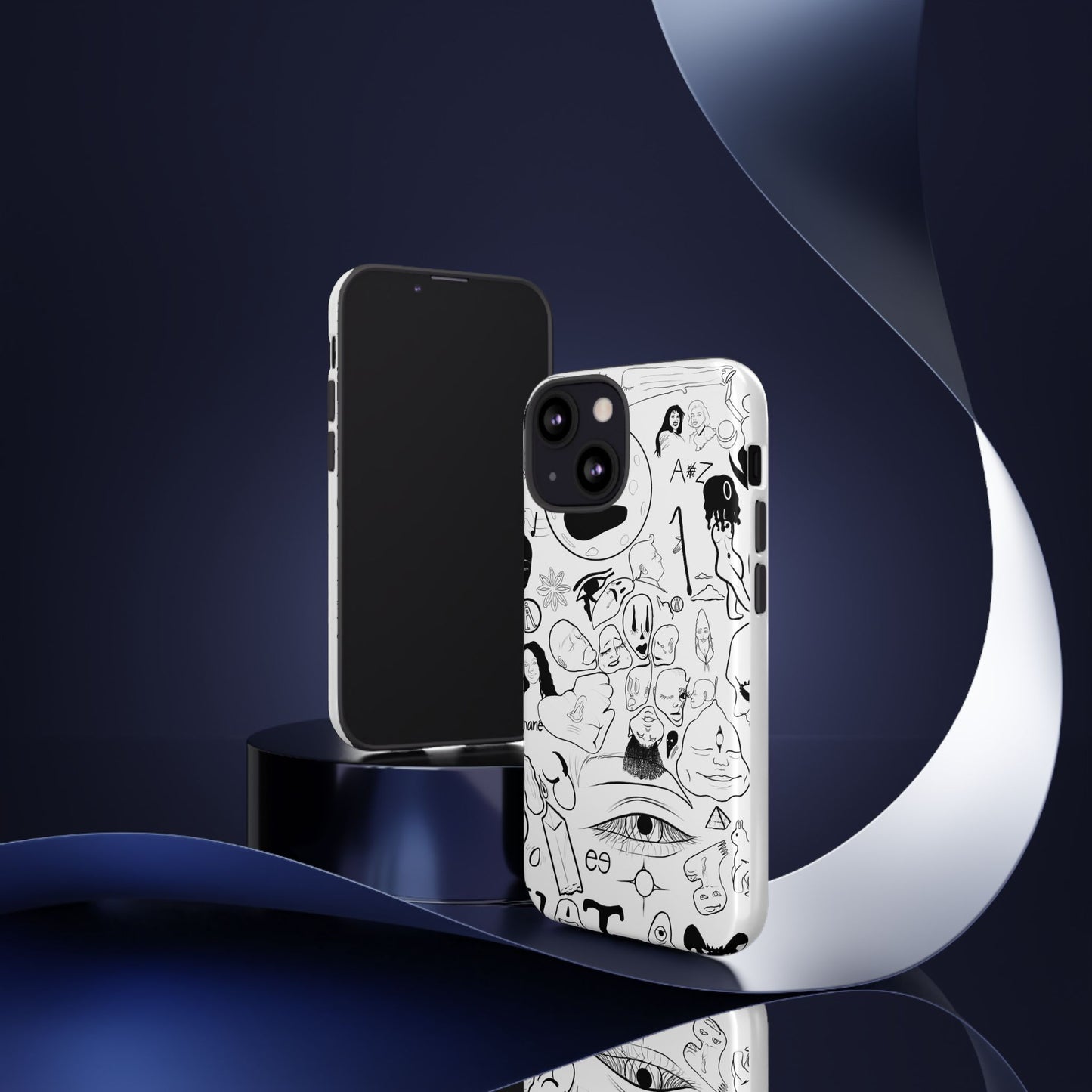 Artistic Tough Phone Case