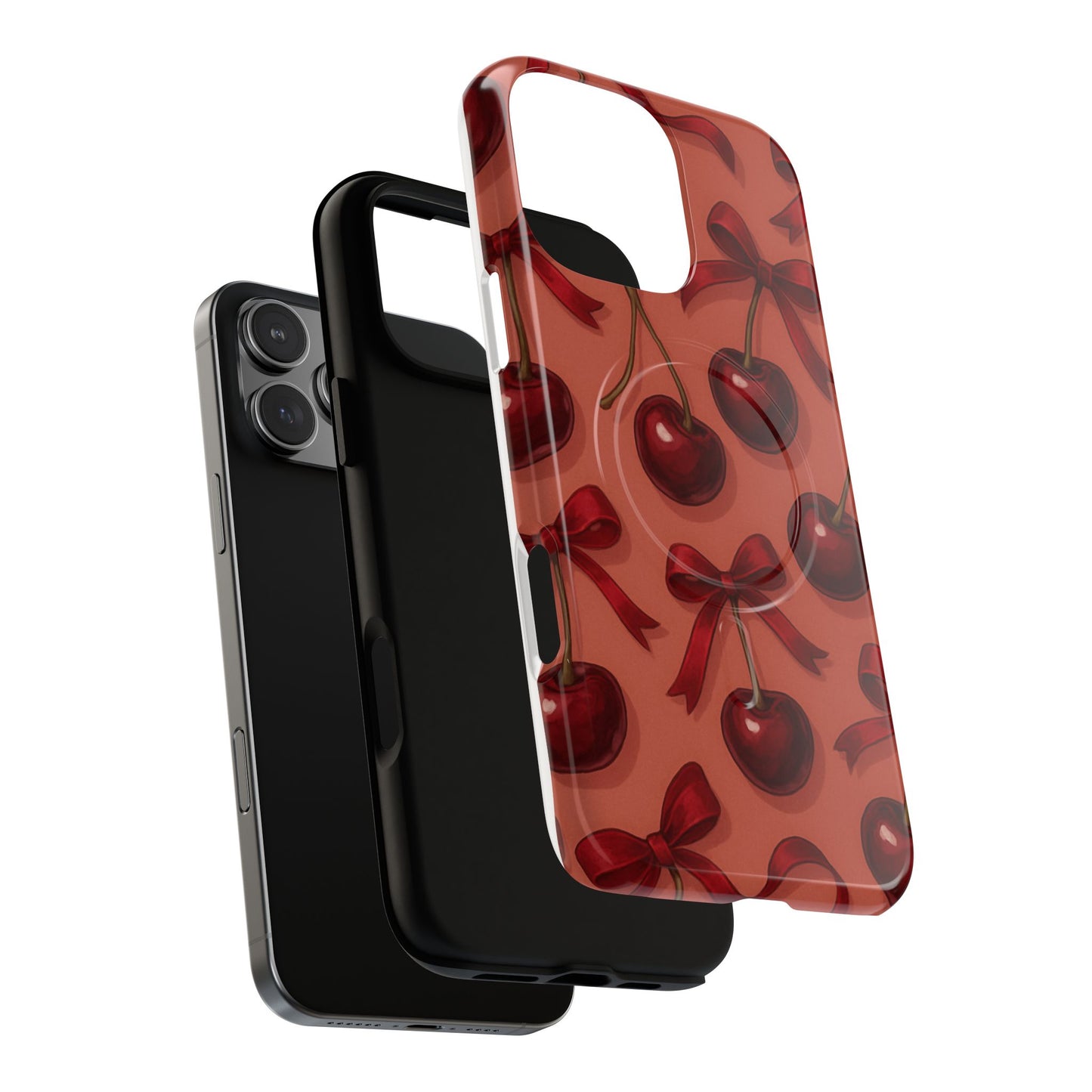 Cherries and Bows Tough Magnetic Case