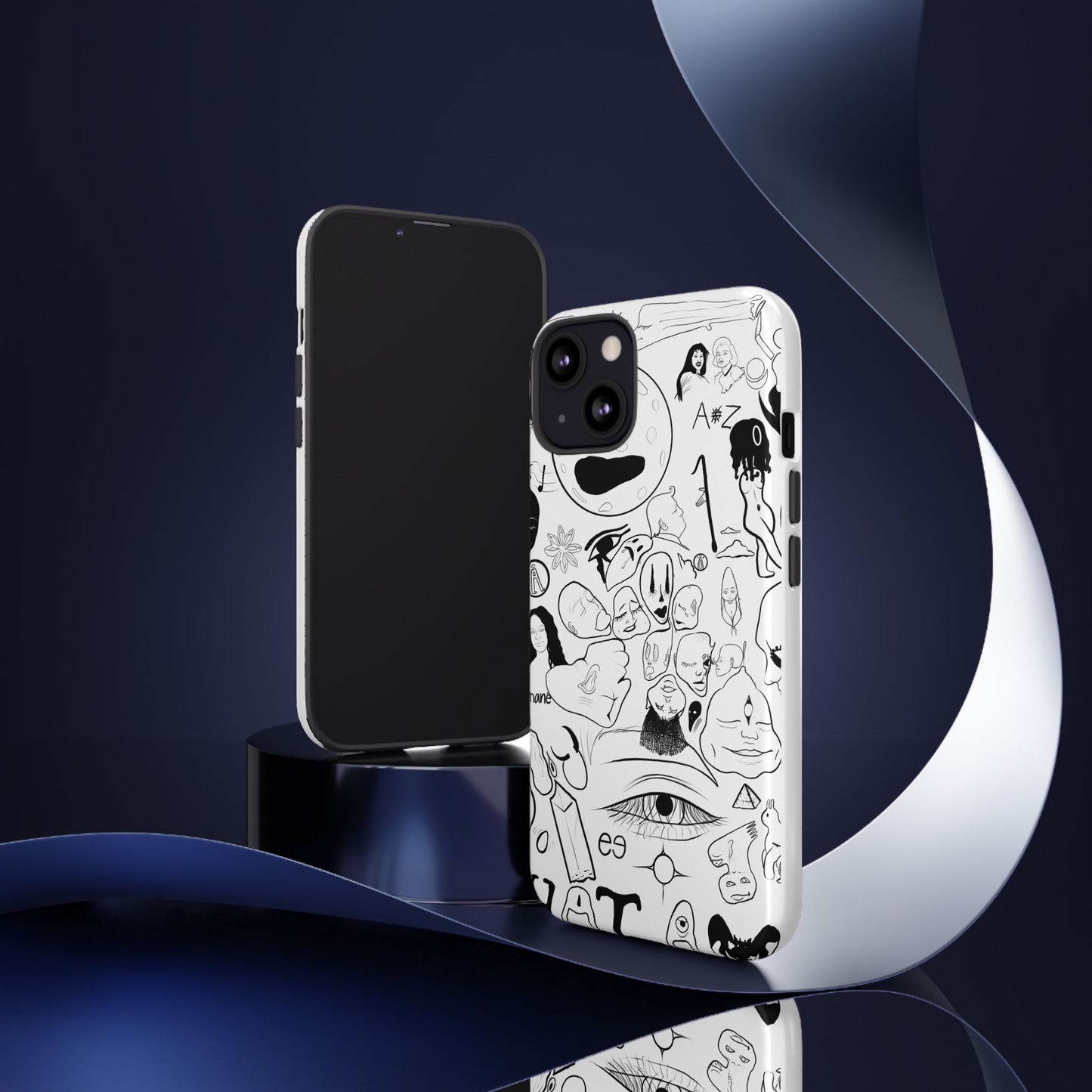 Artistic Tough Phone Case