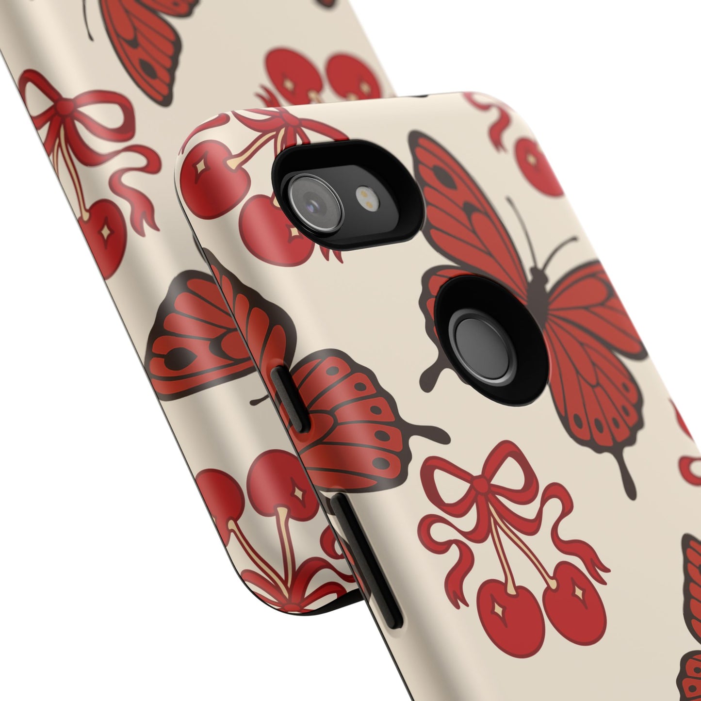 Butterfly Cherry Tough Phone Case