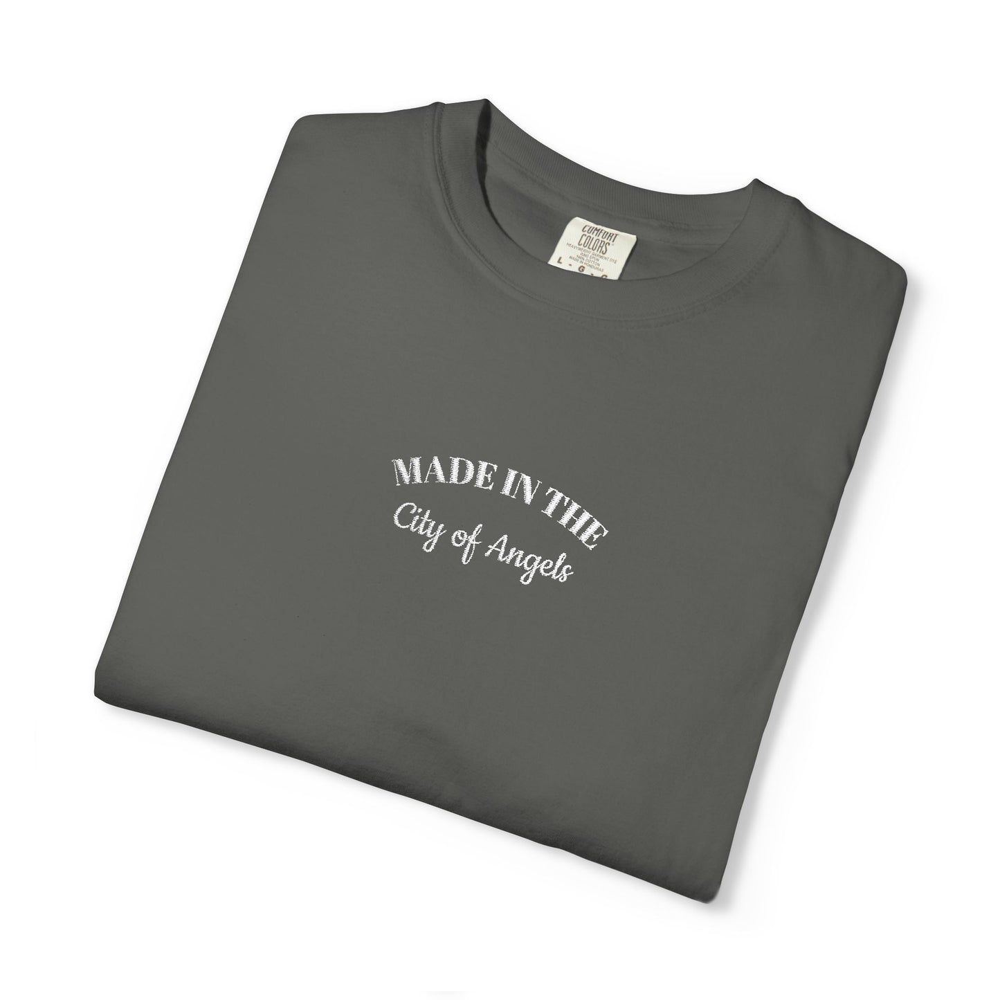 Made in the City of Angels Embroidered Unisex Tee