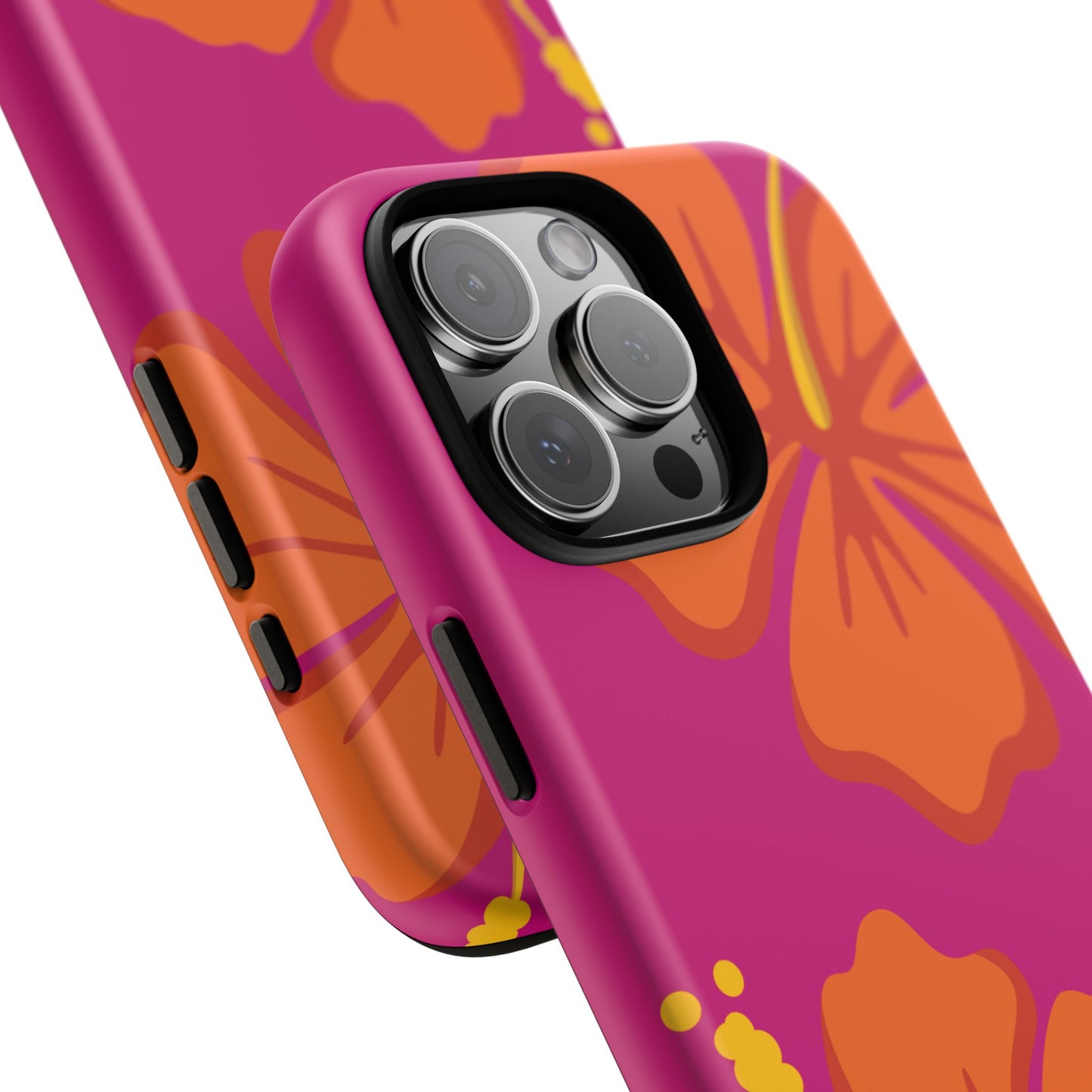 Tropical Hibiscus Tough Phone Case