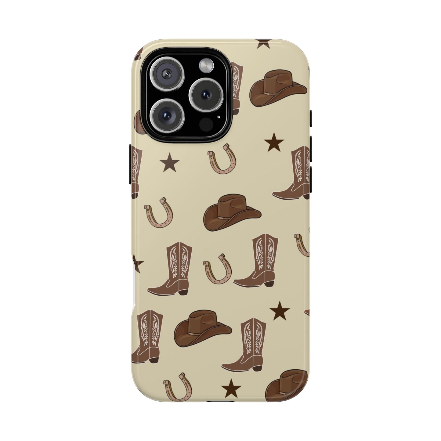 Western-Themed Tough Phone Case