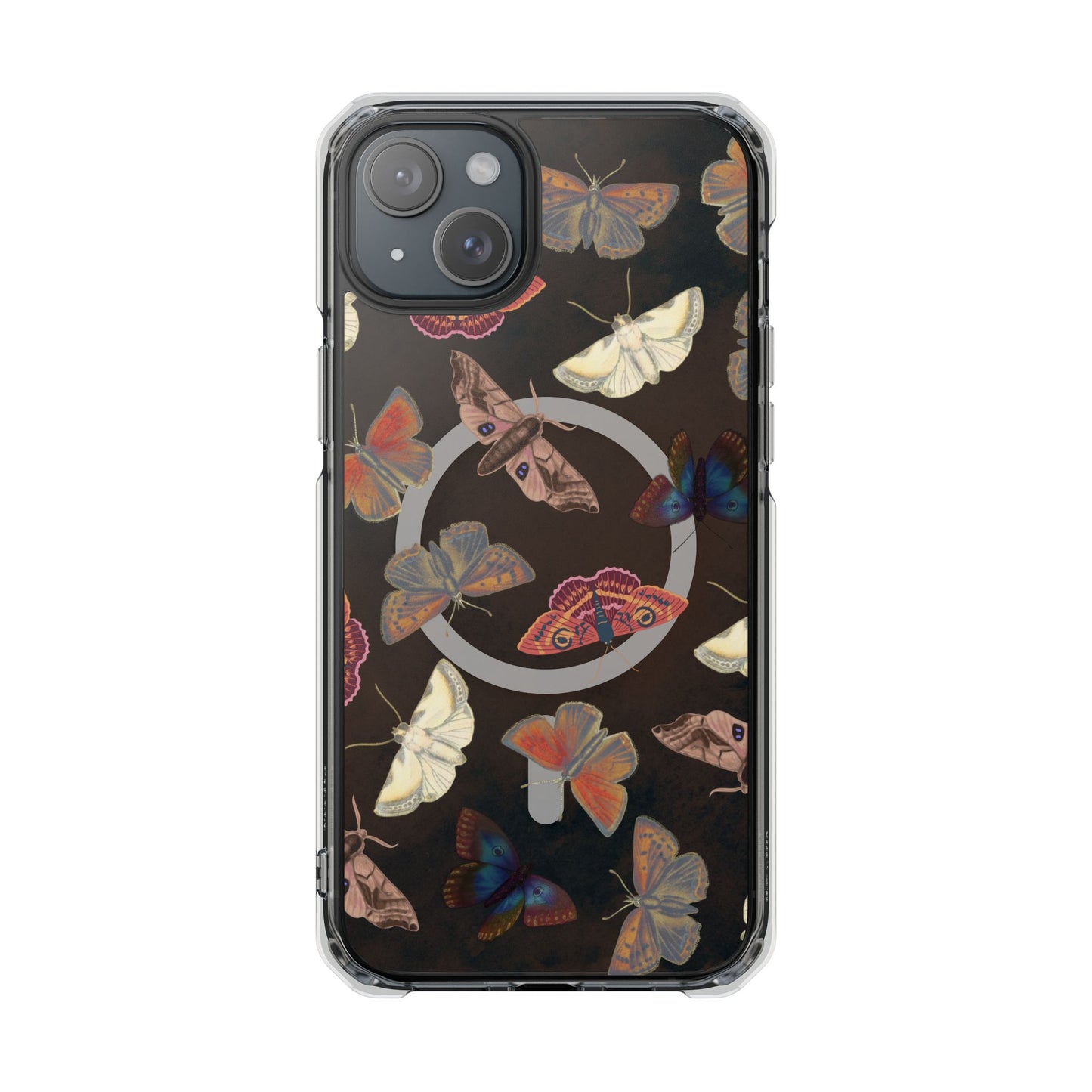 Butterfly Tough Clear Magnetic Case