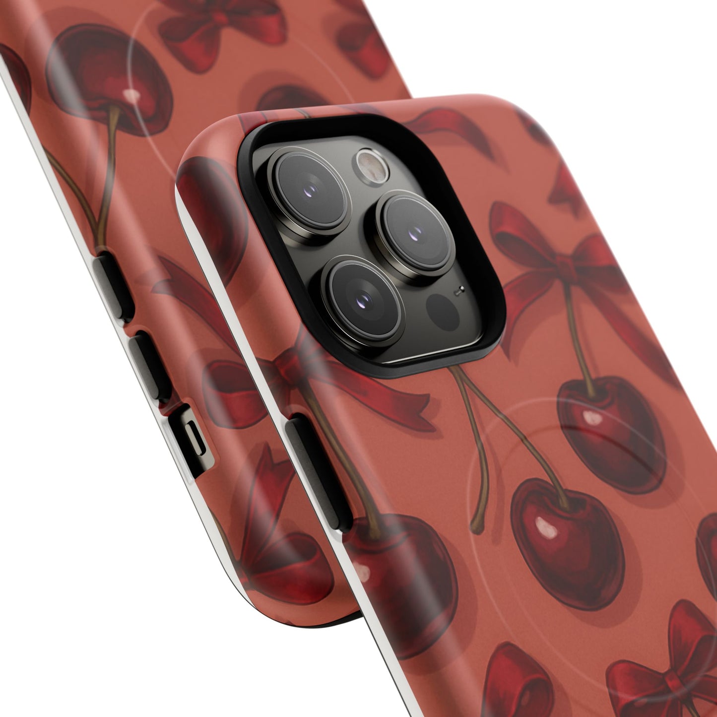 Cherries and Bows Tough Magnetic Case