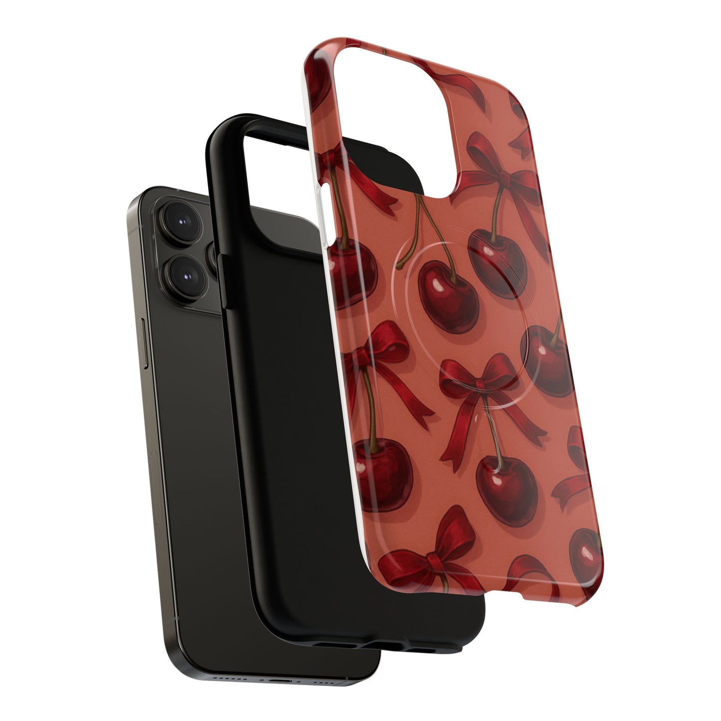 Cherries and Bows Tough Magnetic Case