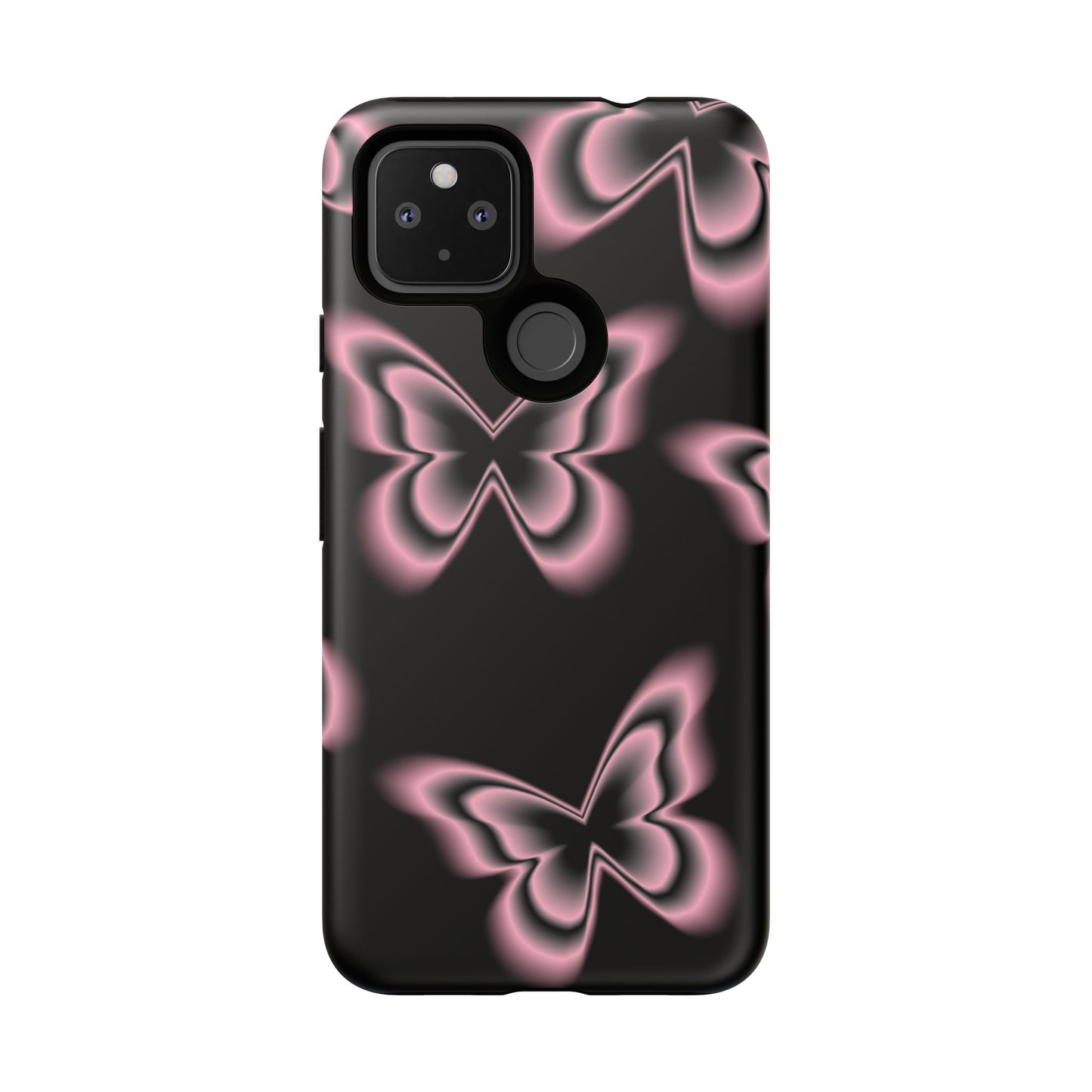 Pink Butterfly Tough Phone Case