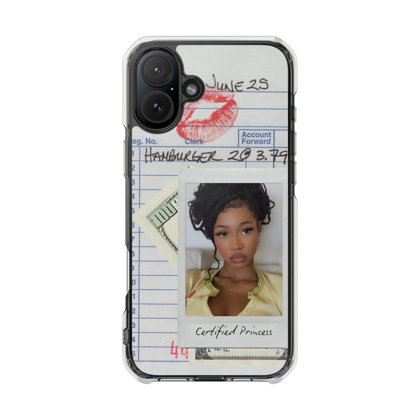 Custom Polaroid Clear Magnetic Impact Case