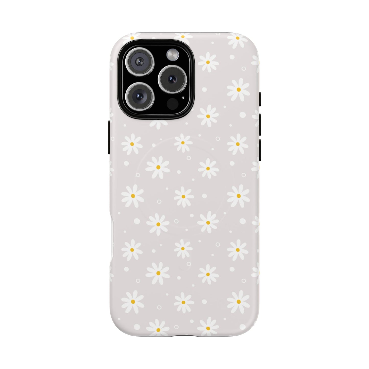 Purple Floral Tough Magnetic Case