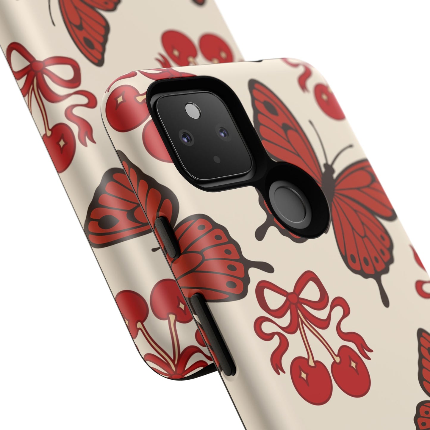 Butterfly Cherry Tough Phone Case