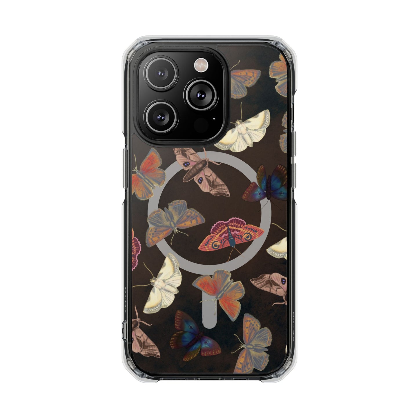 Butterfly Tough Clear Magnetic Case