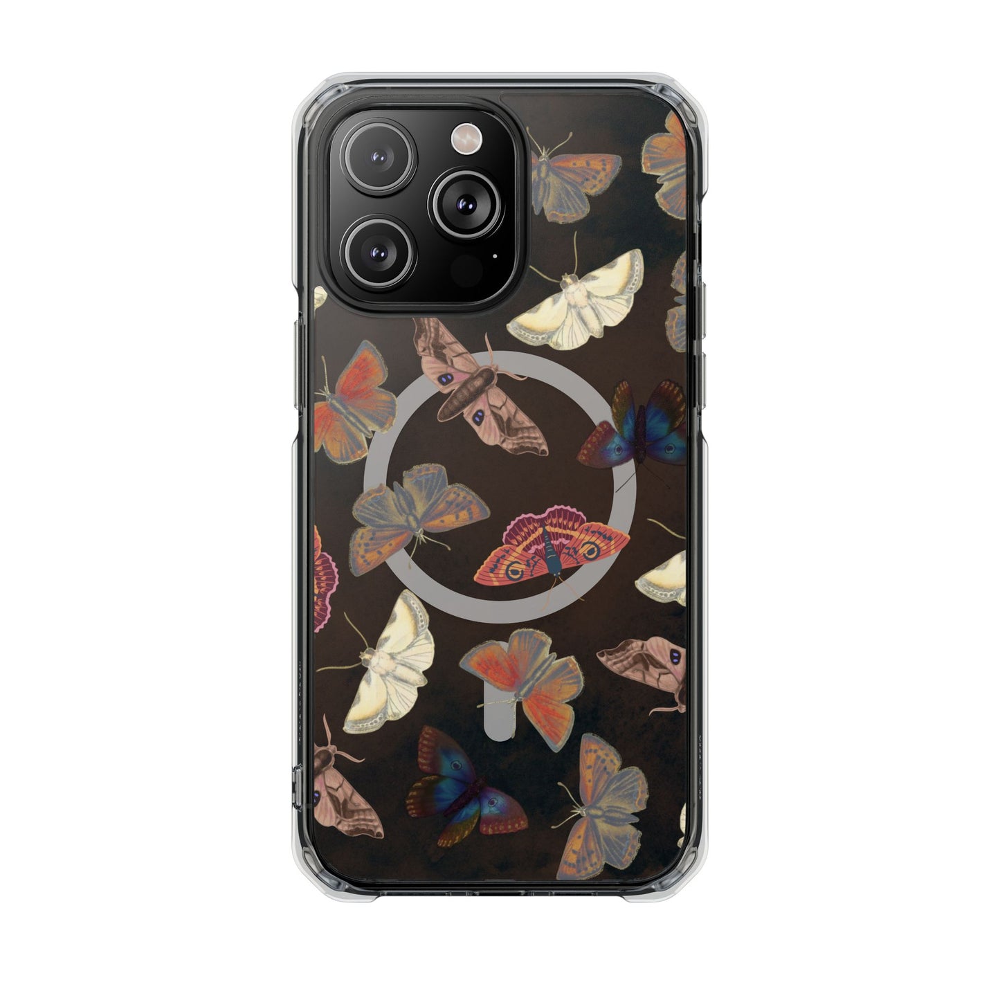 Butterfly Tough Clear Magnetic Case