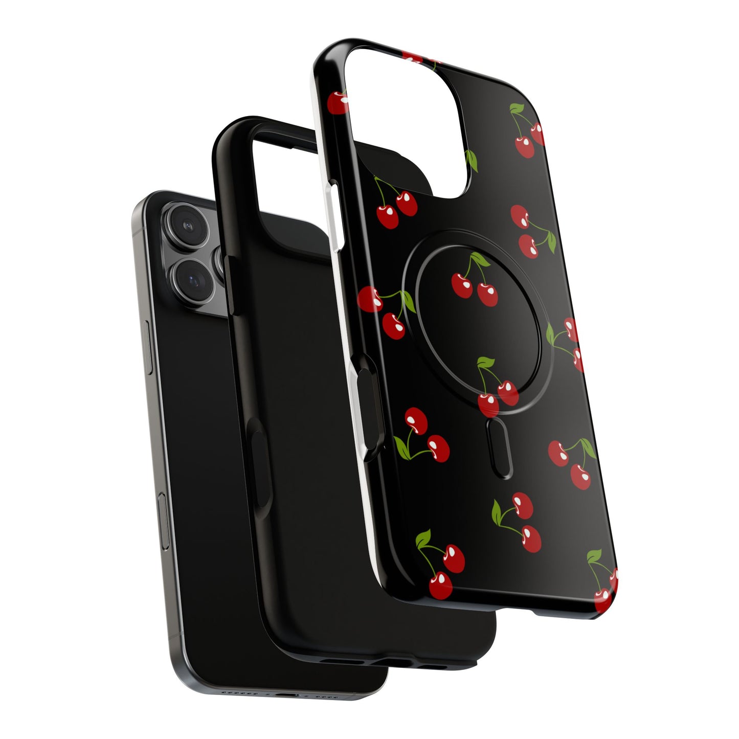 Black Cherry Tough Magnetic Case
