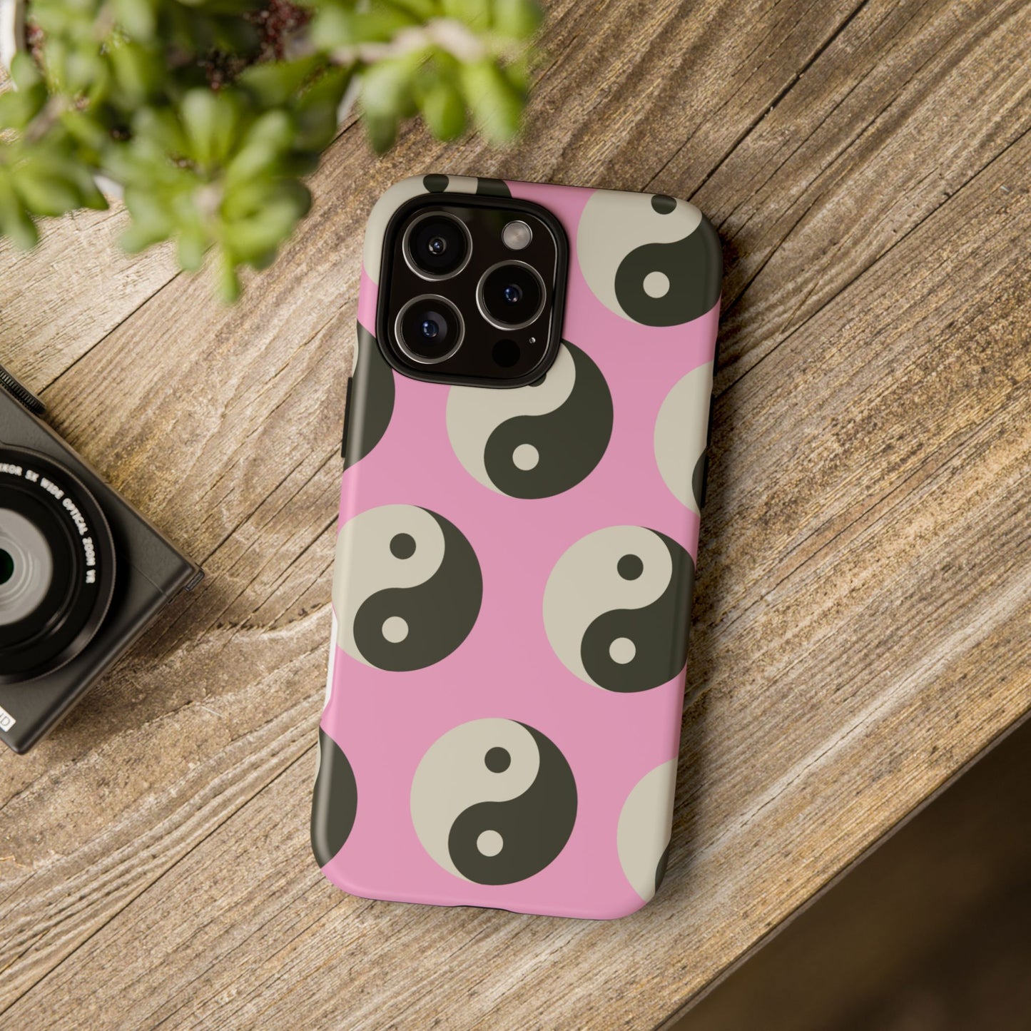 Pink Yin Yang Phone Case