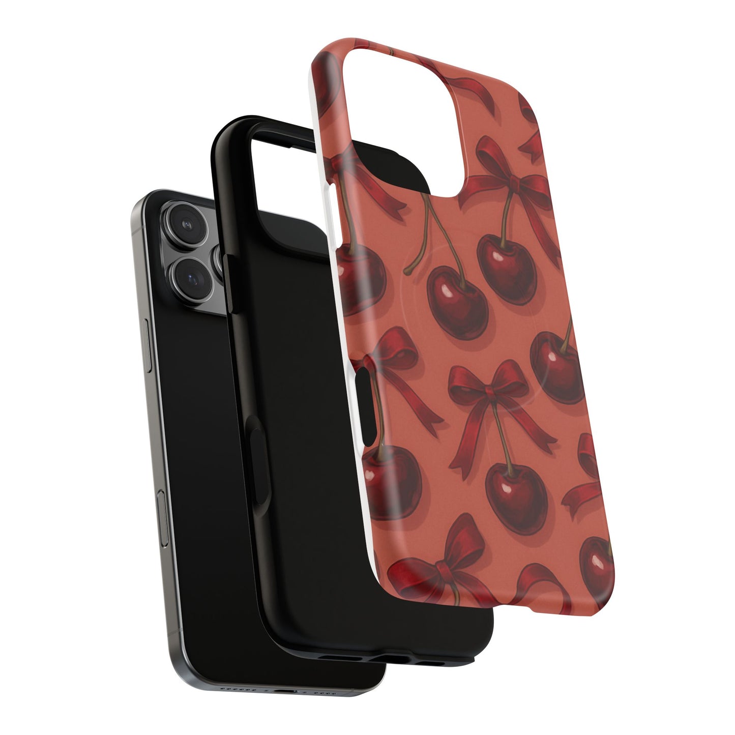 Cherries and Bows Tough Magnetic Case