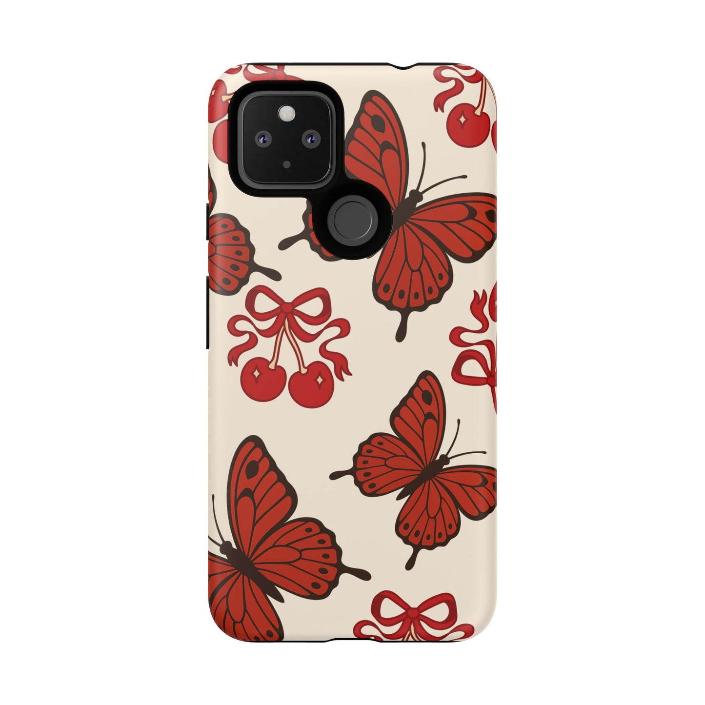 Butterfly Cherry Tough Phone Case