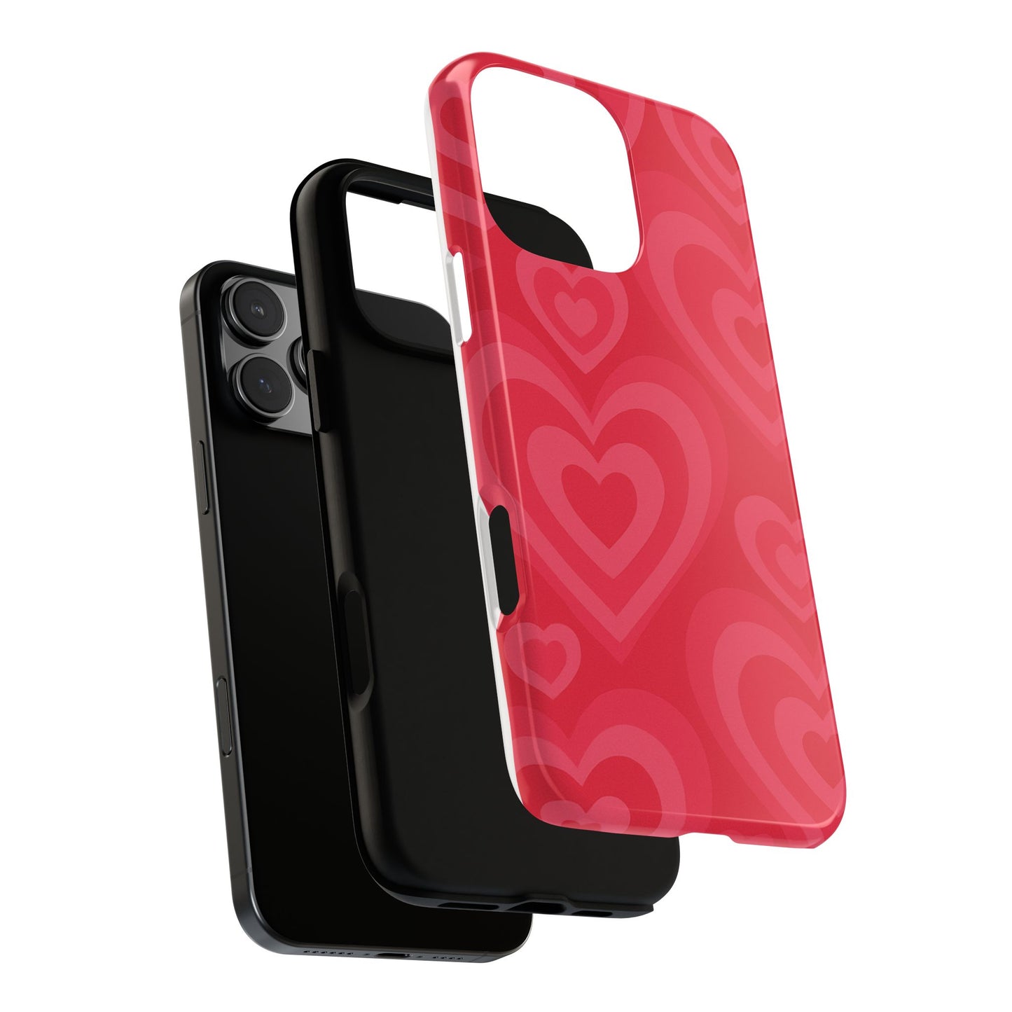 Heart Pattern Tough Phone Case