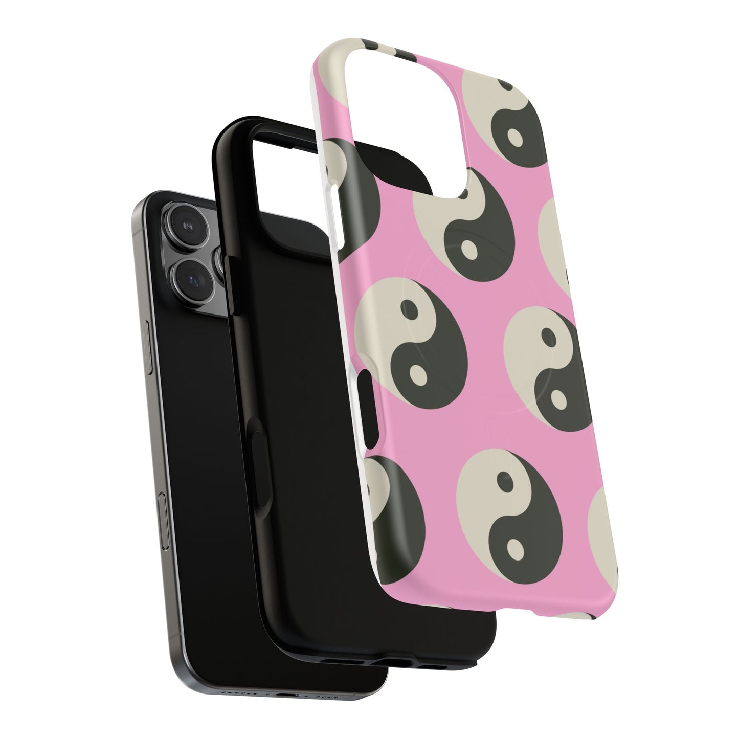 Pink Yin Yang Tough Magnetic Case