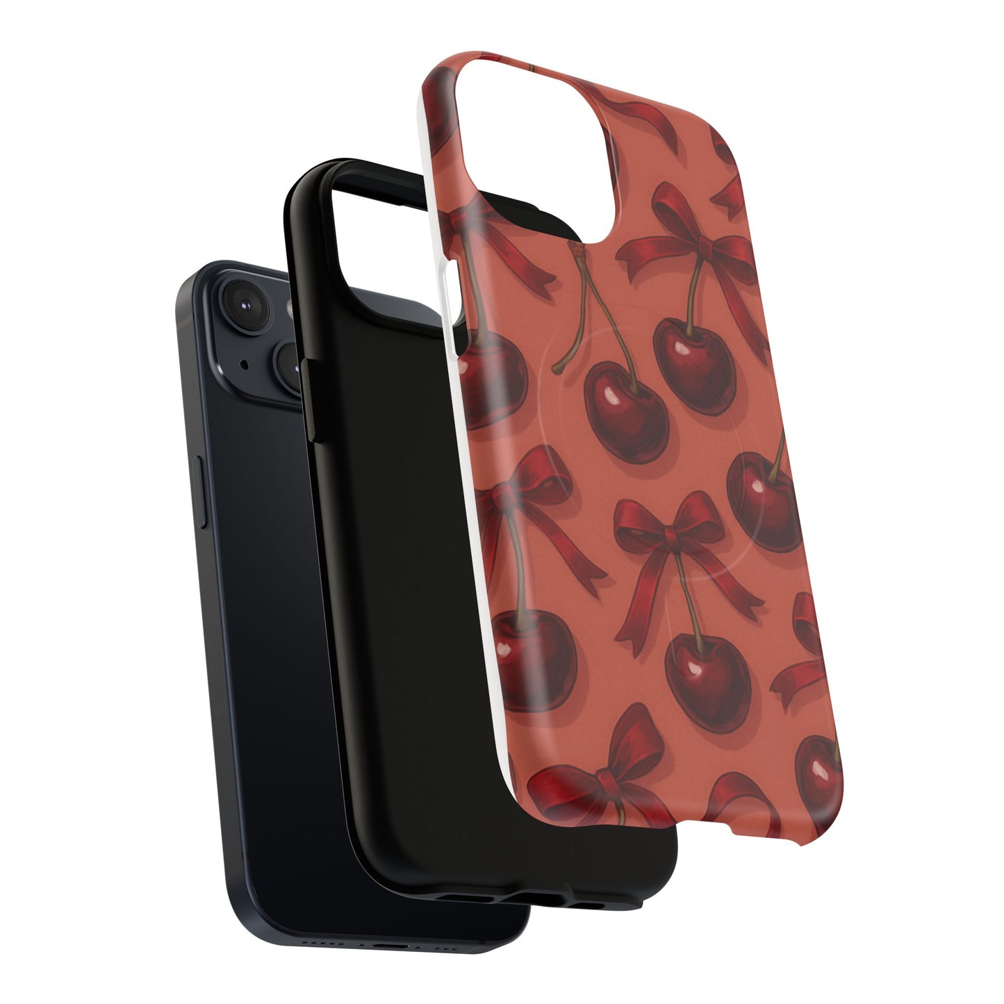 Cherries and Bows Tough Magnetic Case