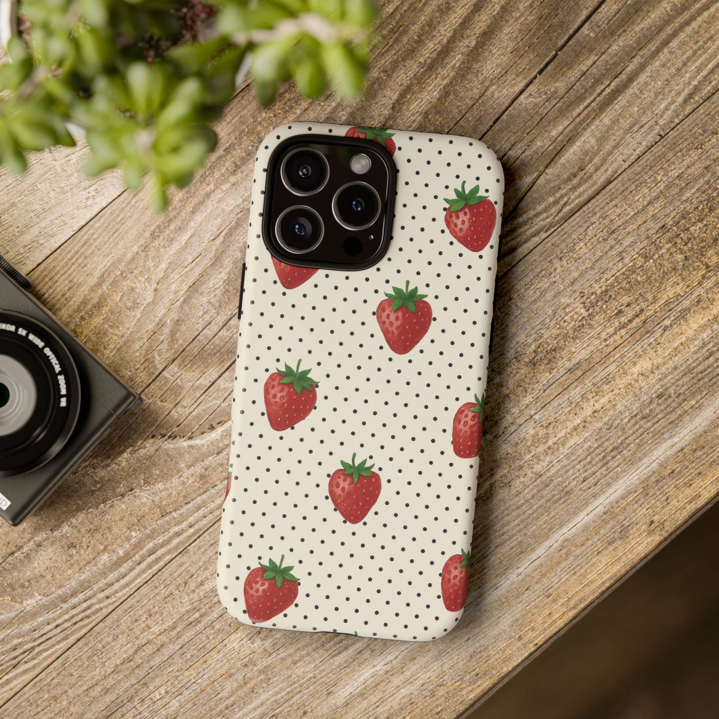 Strawberry Tough Phone Case
