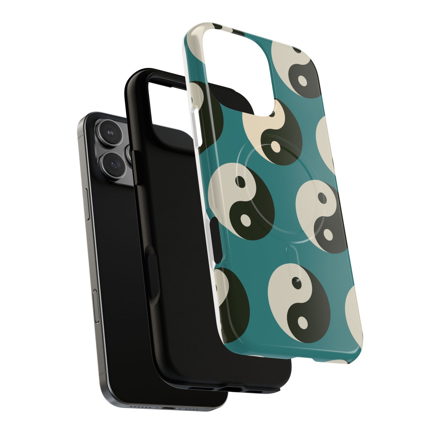 Blue Yin Yang Tough Magnetic Case