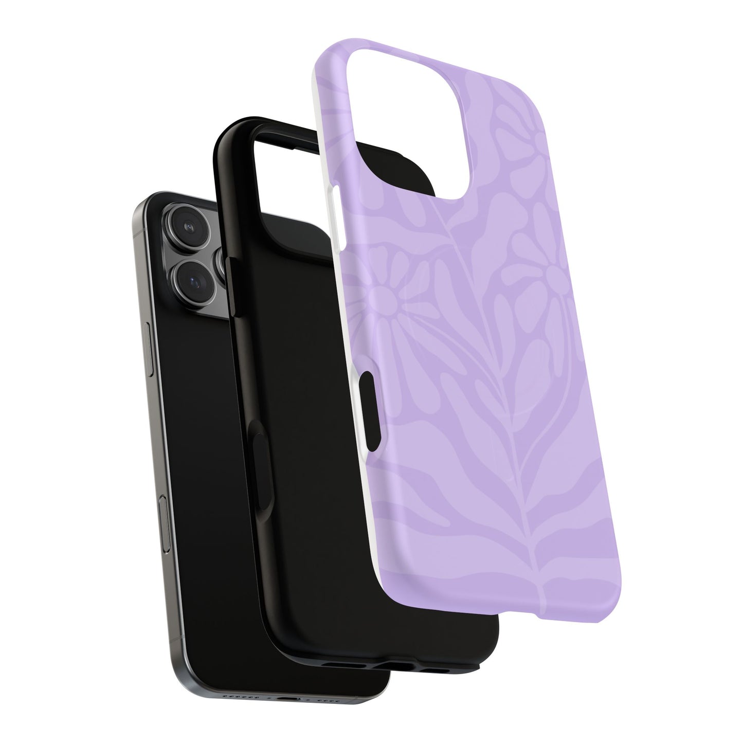Abstract Floral Tough Magnetic Case