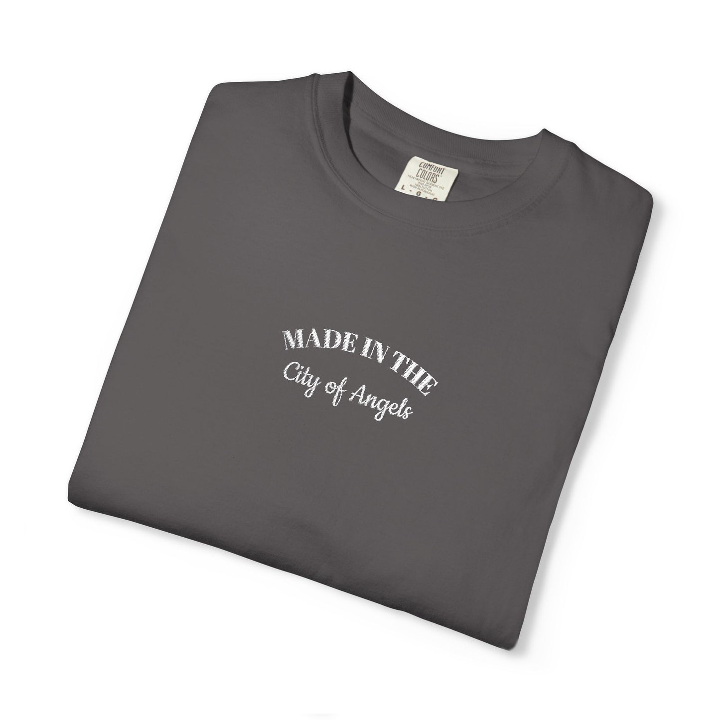 Made in the City of Angels Embroidered Unisex Tee
