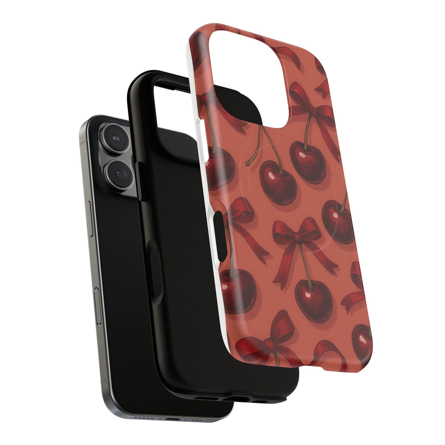 Cherries and Bows Tough Magnetic Case